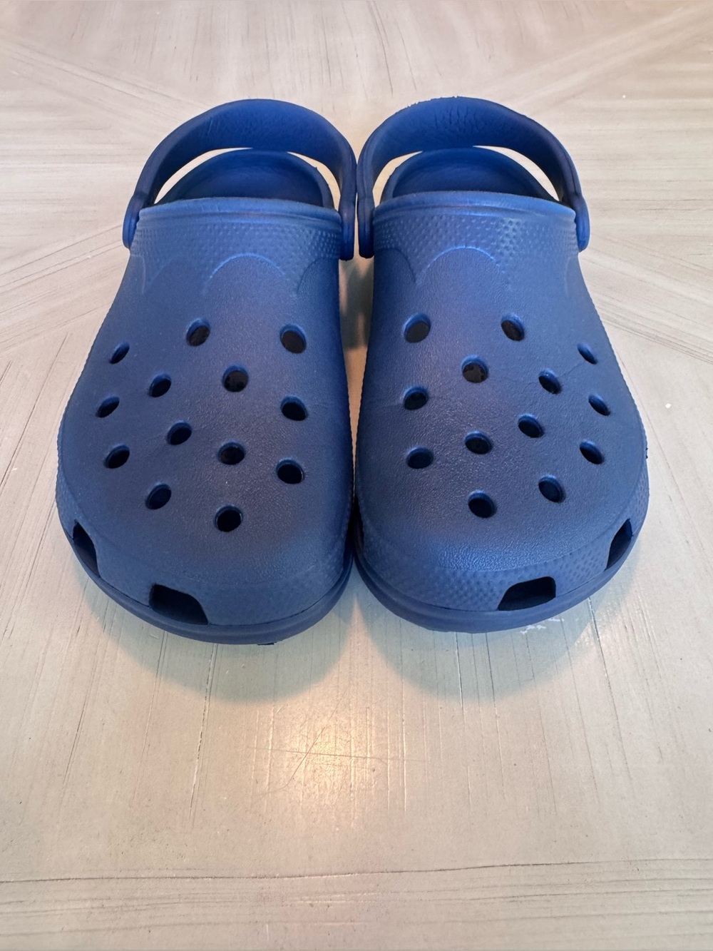 Vintage OG Crocs Classic Clogs Navy Blue Original 100% Croslite- M8/9 W10/11